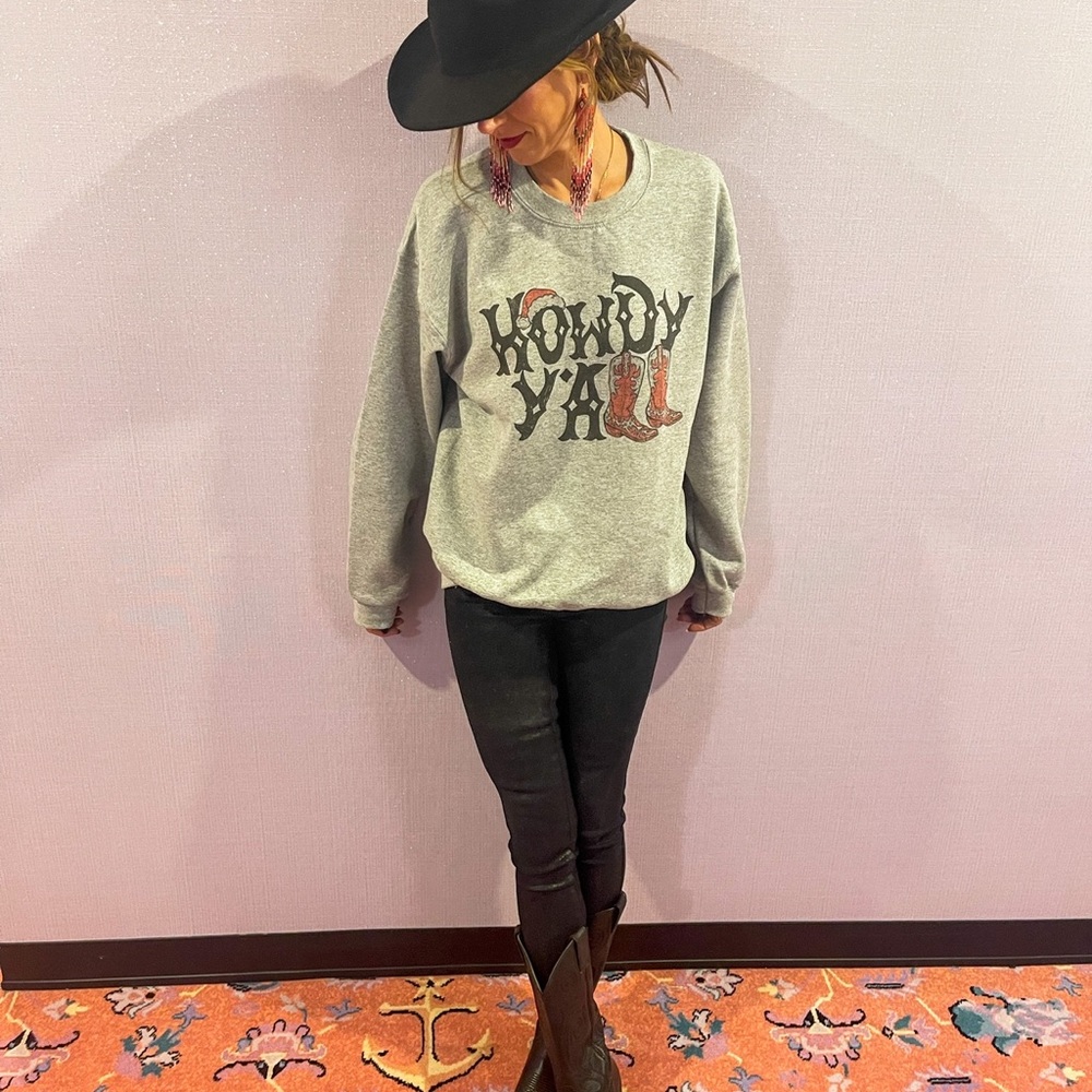 Howdy Christmas Sweatshirt